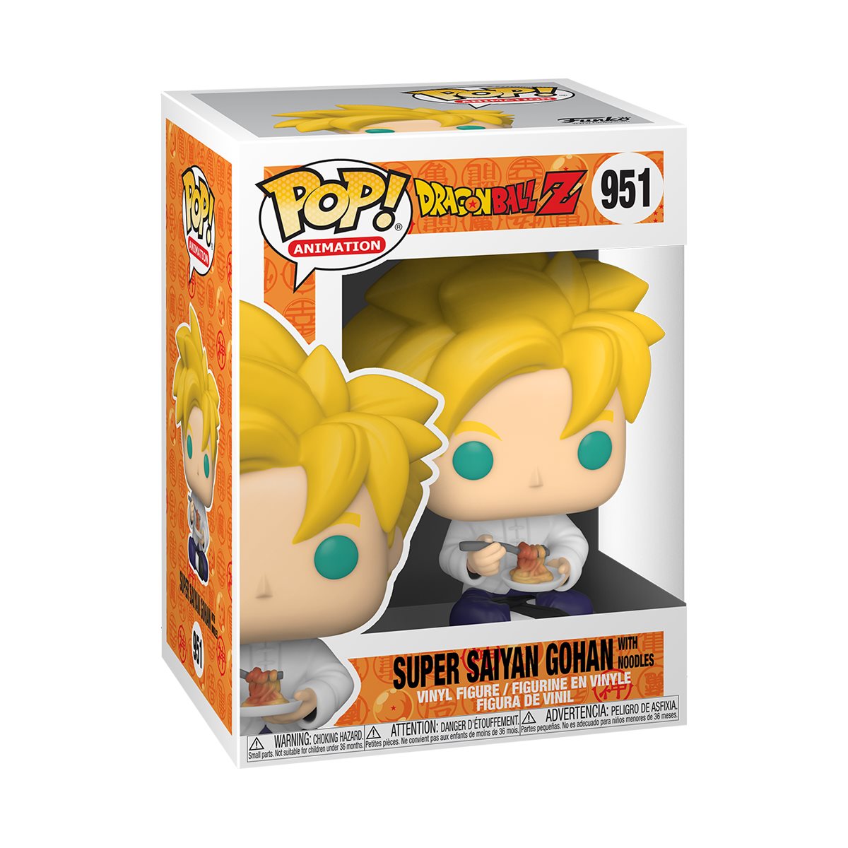 Dragon Ball Z Super Saiyan Gohan with Noodles Funko Pop! Vinyl Figure #951