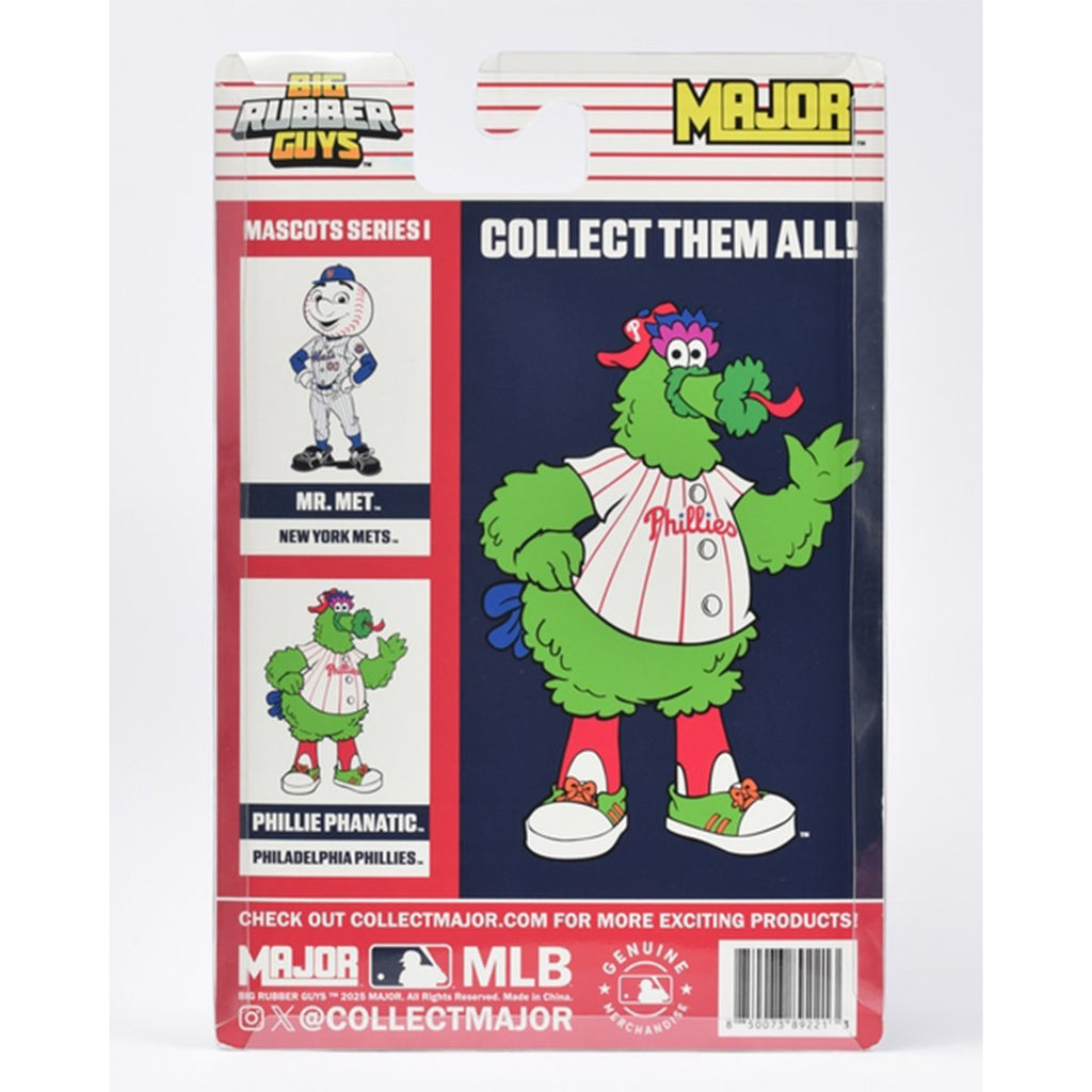 Major Big Rubber Guys MLB Philly Phanatic Posed Figure
