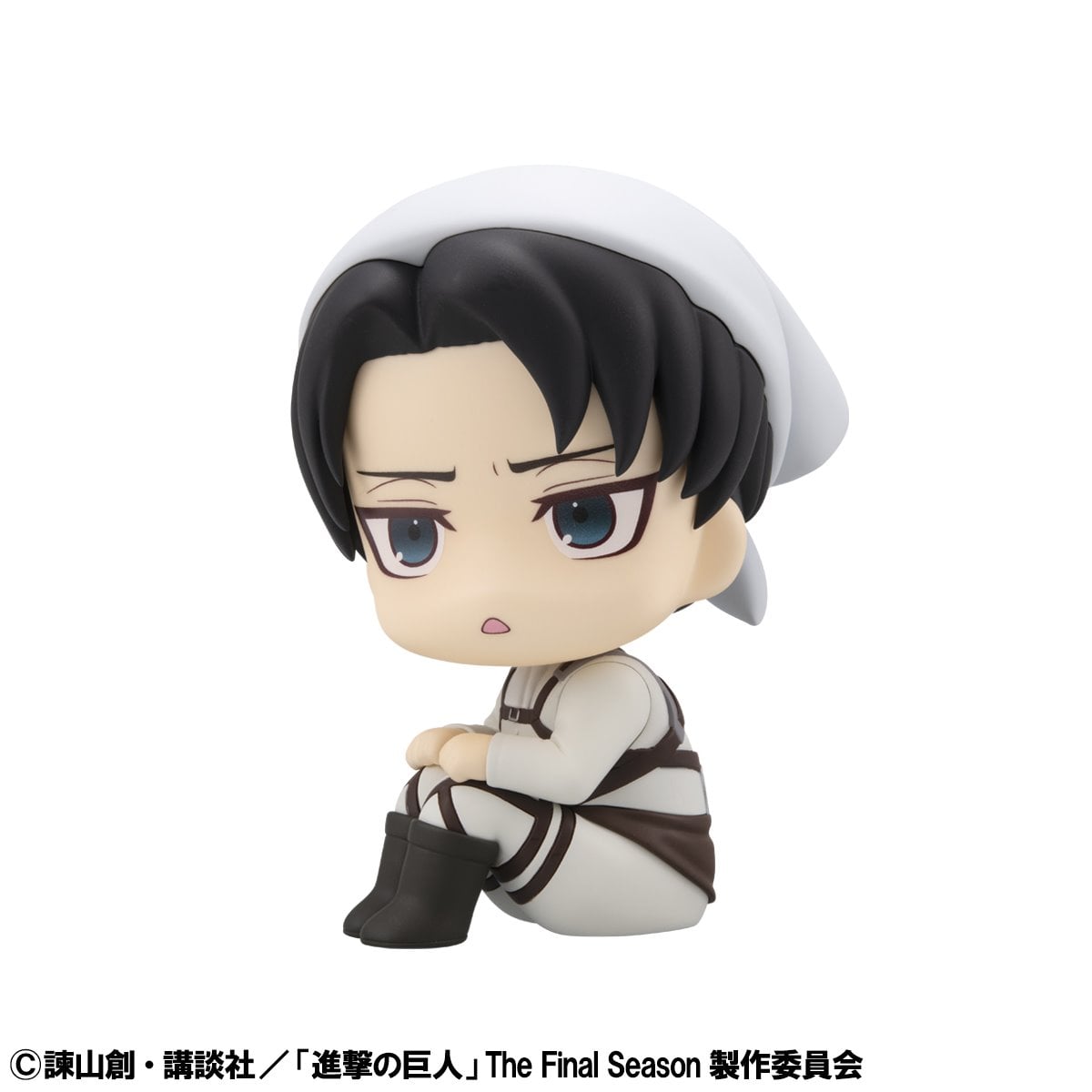 Attack on Titan Levi Cleaning Up Version Look Up Series Statue
