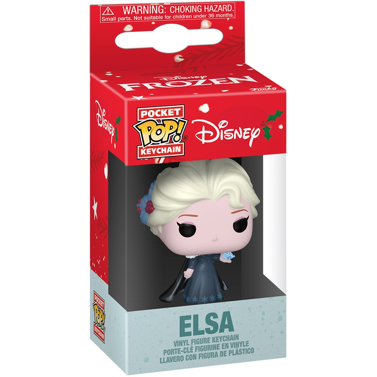 Disney Princess Holiday Elsa Funko Pocket Pop! Key Chain