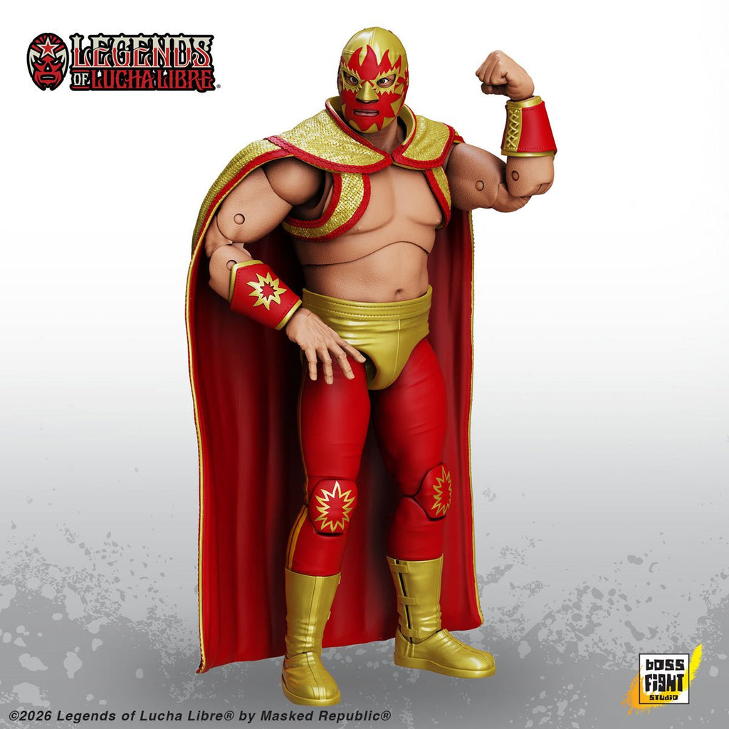 Legends of Lucha Libre Wave 5 El Solar Premium Action Figure