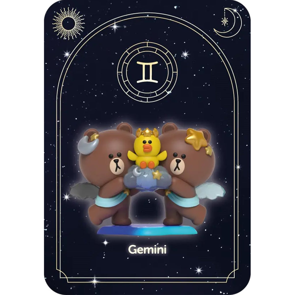 Line Friends x Kwistal Horoscope Series Primus Mini-Figure Display Tray of 6