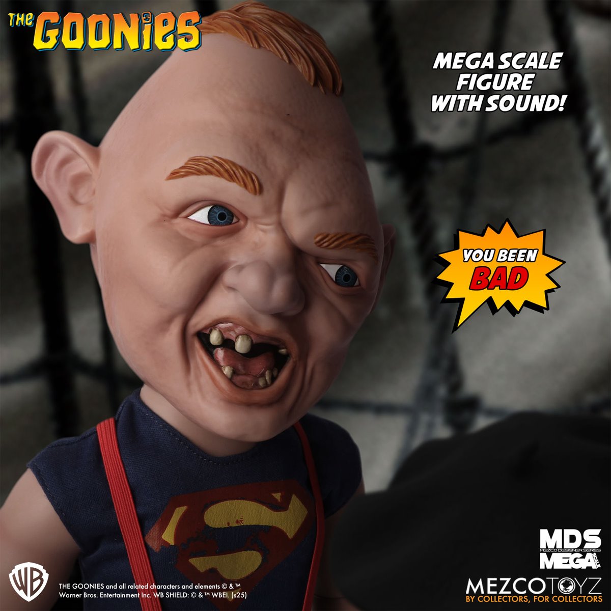 The Goonies Sloth Mezco Designer Series Mega-Scale Doll