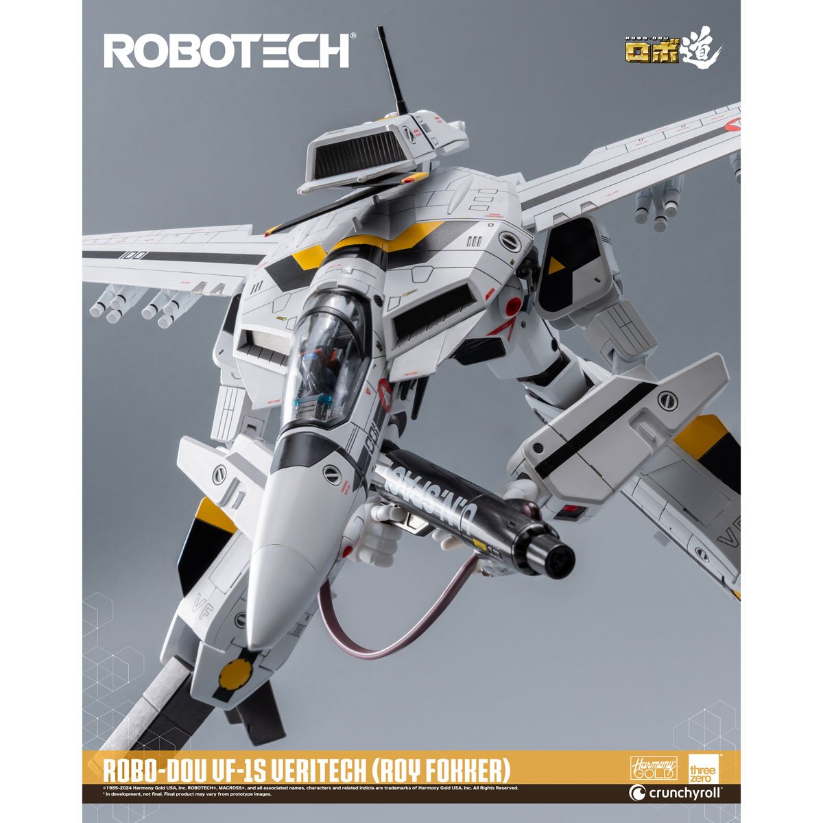 Robotech VF-1S Veritech Roy Fokker ROBO-DOU Action Figure