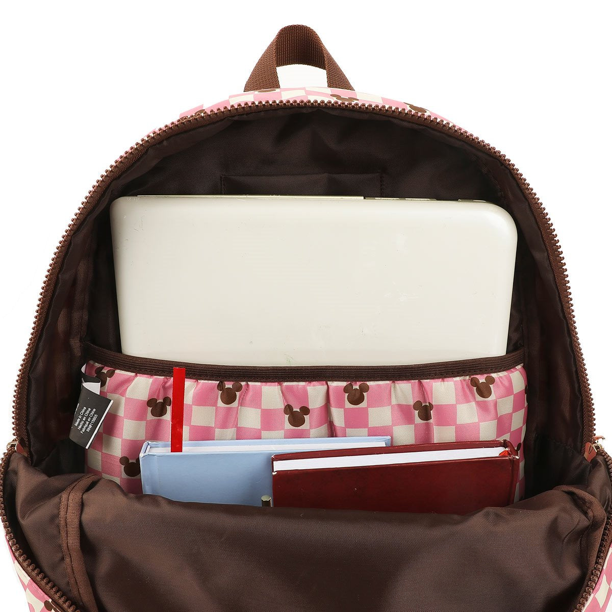 Mickey and Friends Checkerboard Travel Backpack