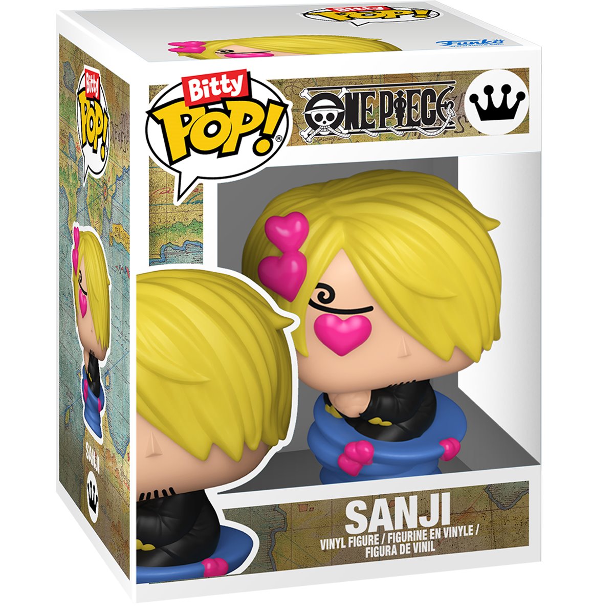 One Piece Roronoa Zoro and Sanji Funko Bitty Pop! Mini-Figure 2-Pack