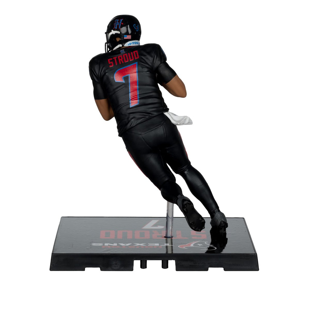 NFL SportsPicks 2025 Houston Texans C.J. Stroud Alternate Jersey 7-Inch Scale Posed Figure