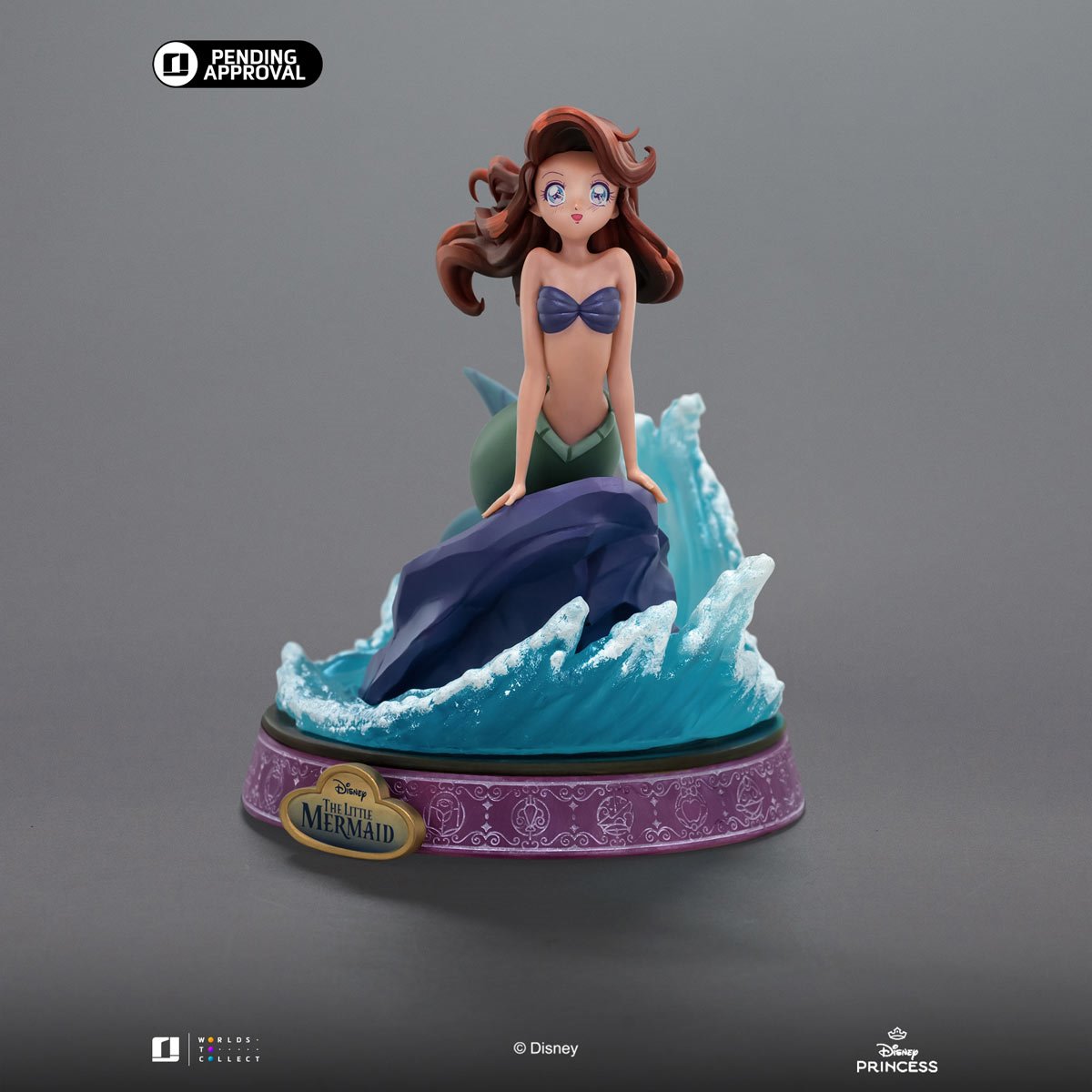 The Little Mermaid Ariel Anime Princess PVC Statue