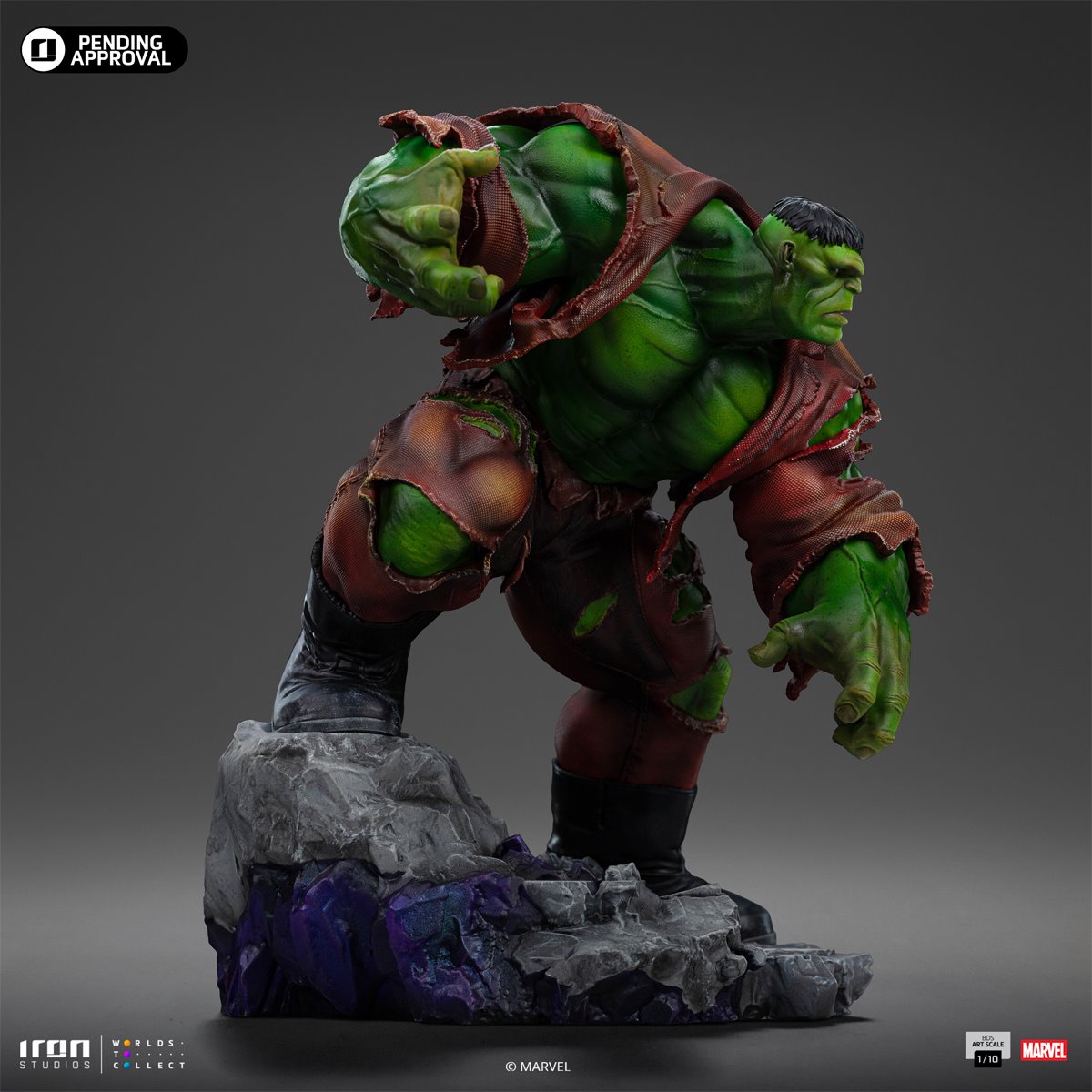 Hulk Infinity Gauntlet Battle Diorama Series 1:10 Art Scale Limited Edition Statue