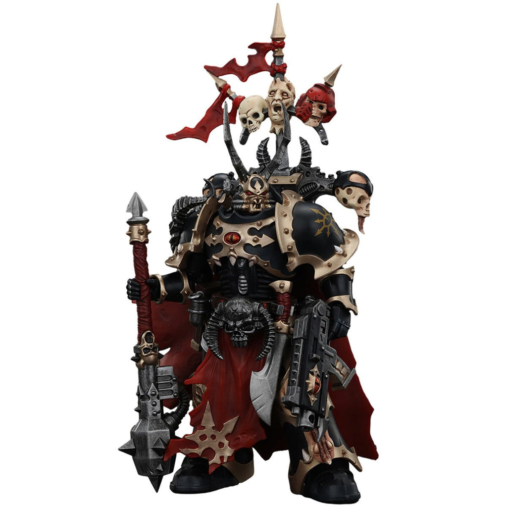 Joy Toy Warhammer 40,000 Chaos Space Marines Black Legion Chosen Champion Power Maul 1:18 Scale Action Figure