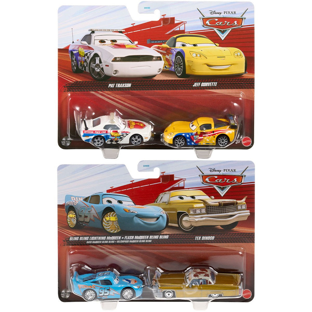 Cars Character Car Vehicle 2-Pack 2026 Mix 3 Case of 12