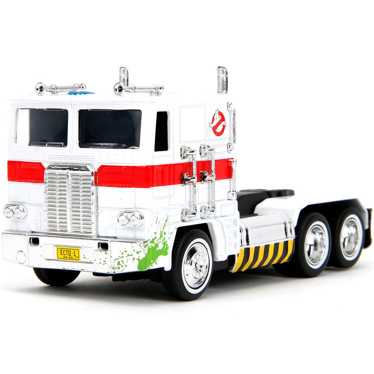 Hollywood Rides Transformers Ghostbusters G1 Optimus Prime Mashup 40th Anniversary 1:32 Scale Die-Cast Metal Vehicle