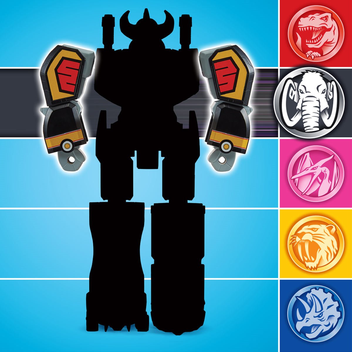 Mighty Morphin Power Rangers: Re-Ignition Dlx. Combinable Mastodon Dinozord Action Figure