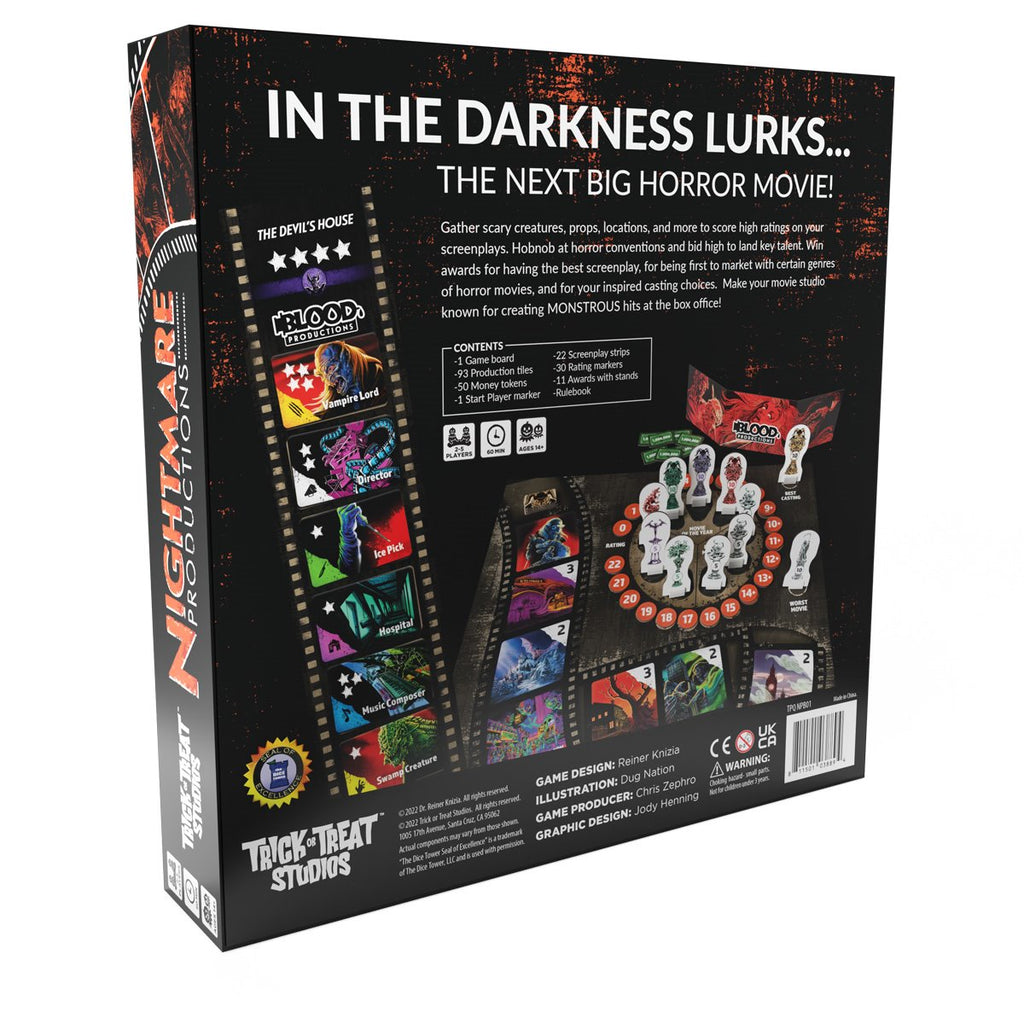 Nightmare Productions Board Game