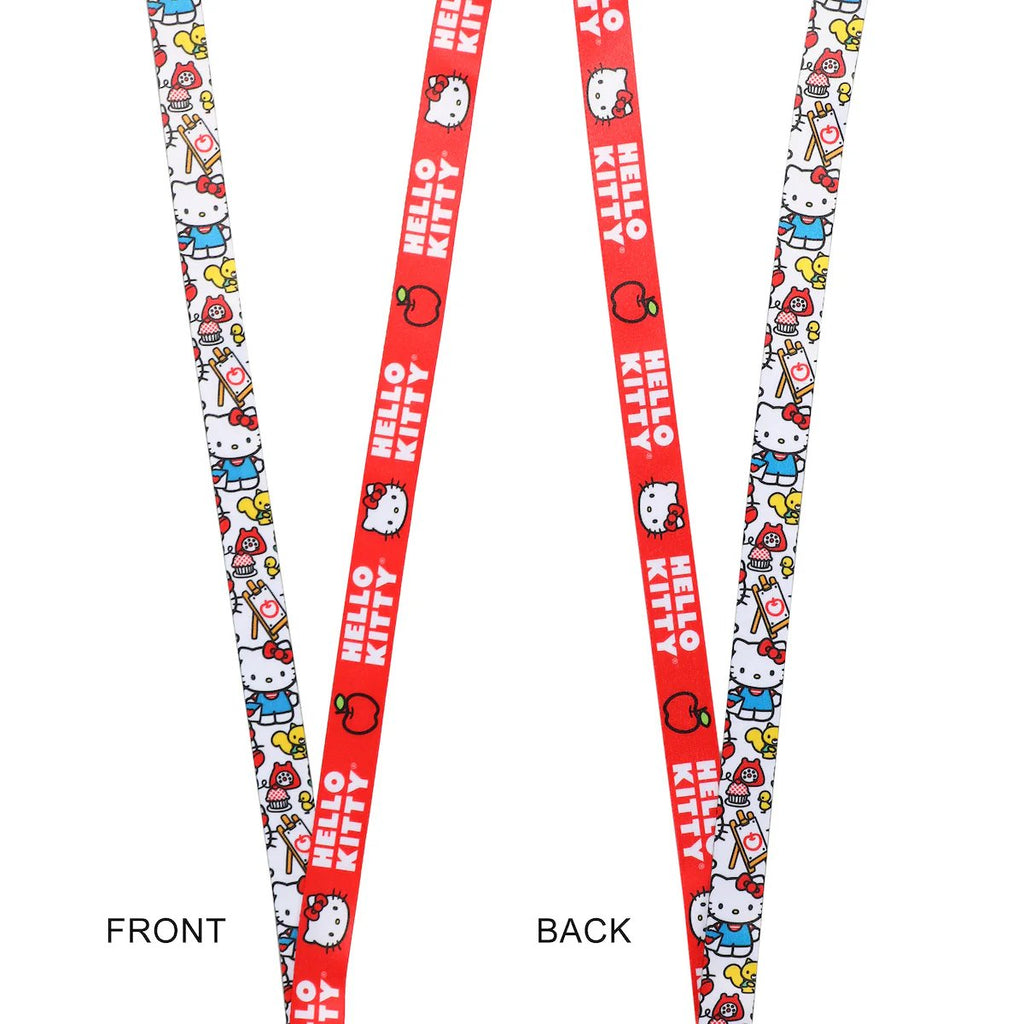 Sanrio Hello Kitty Rubber Charm and Lanyard