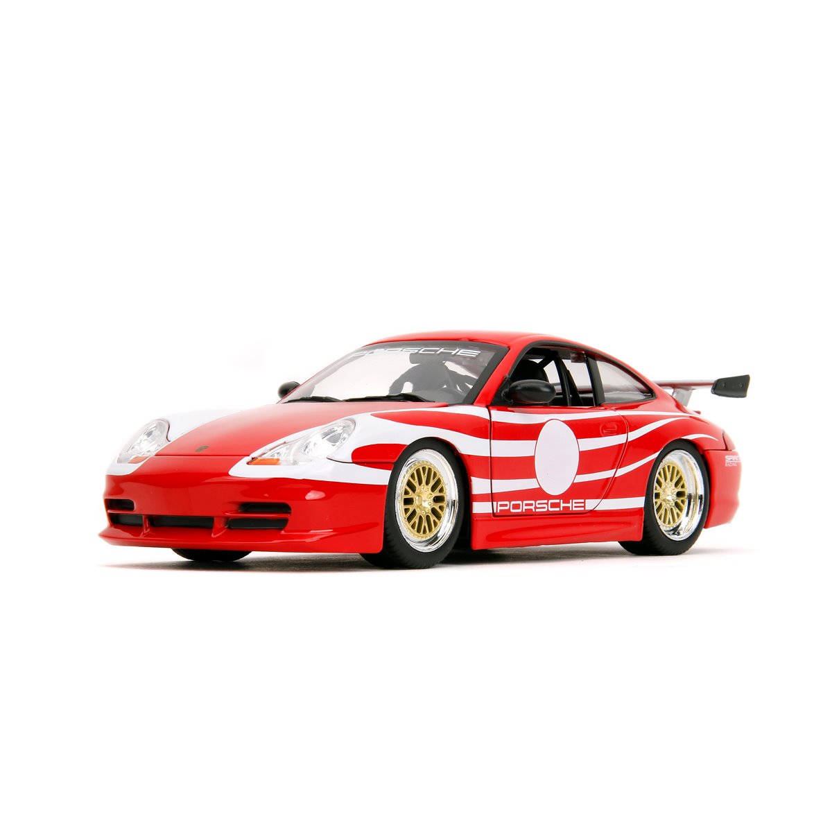 Hyper-Spec Porsche 911 GT3 996 1:24 Scale Die-Cast Metal Vehicle