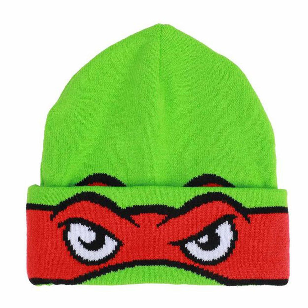 Teenage Mutant Ninja Turtles Raphael Cosplay Roll Down Beanie