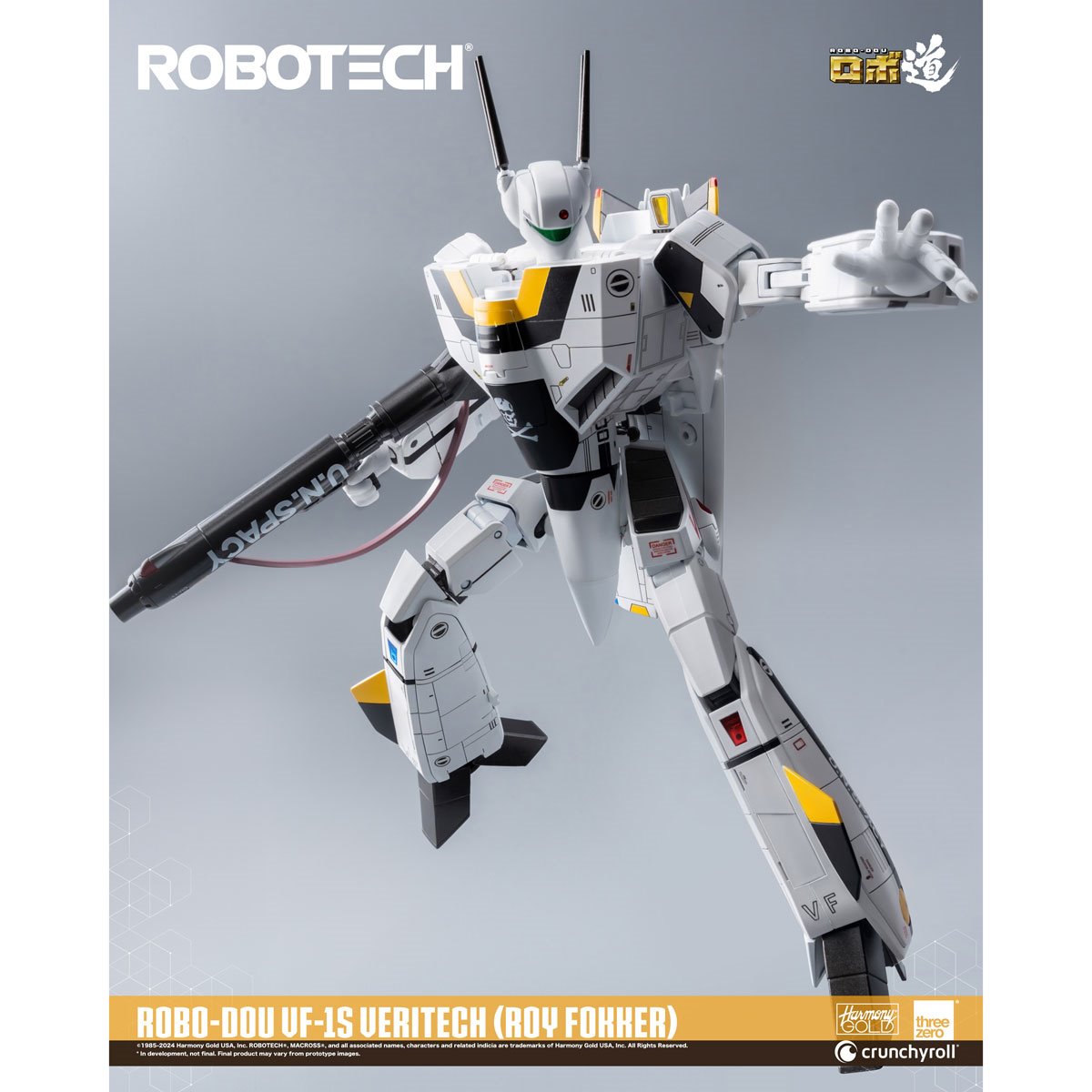 Robotech VF-1S Veritech Roy Fokker ROBO-DOU Action Figure