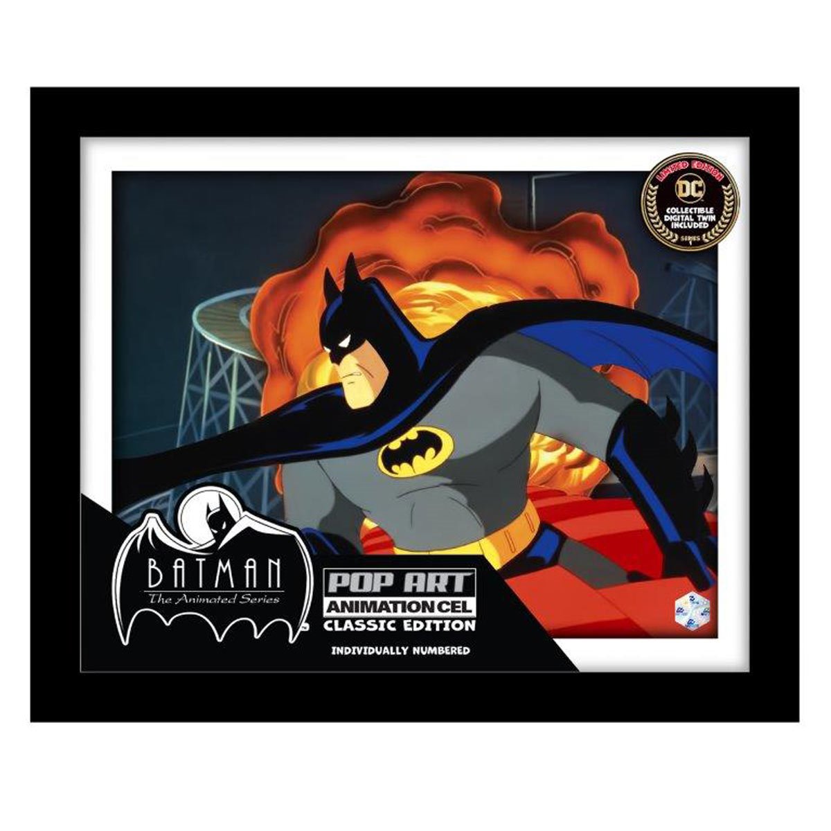 Batman: The Animated Series Be a Clown #1010 Animation Cel Framed Art Print