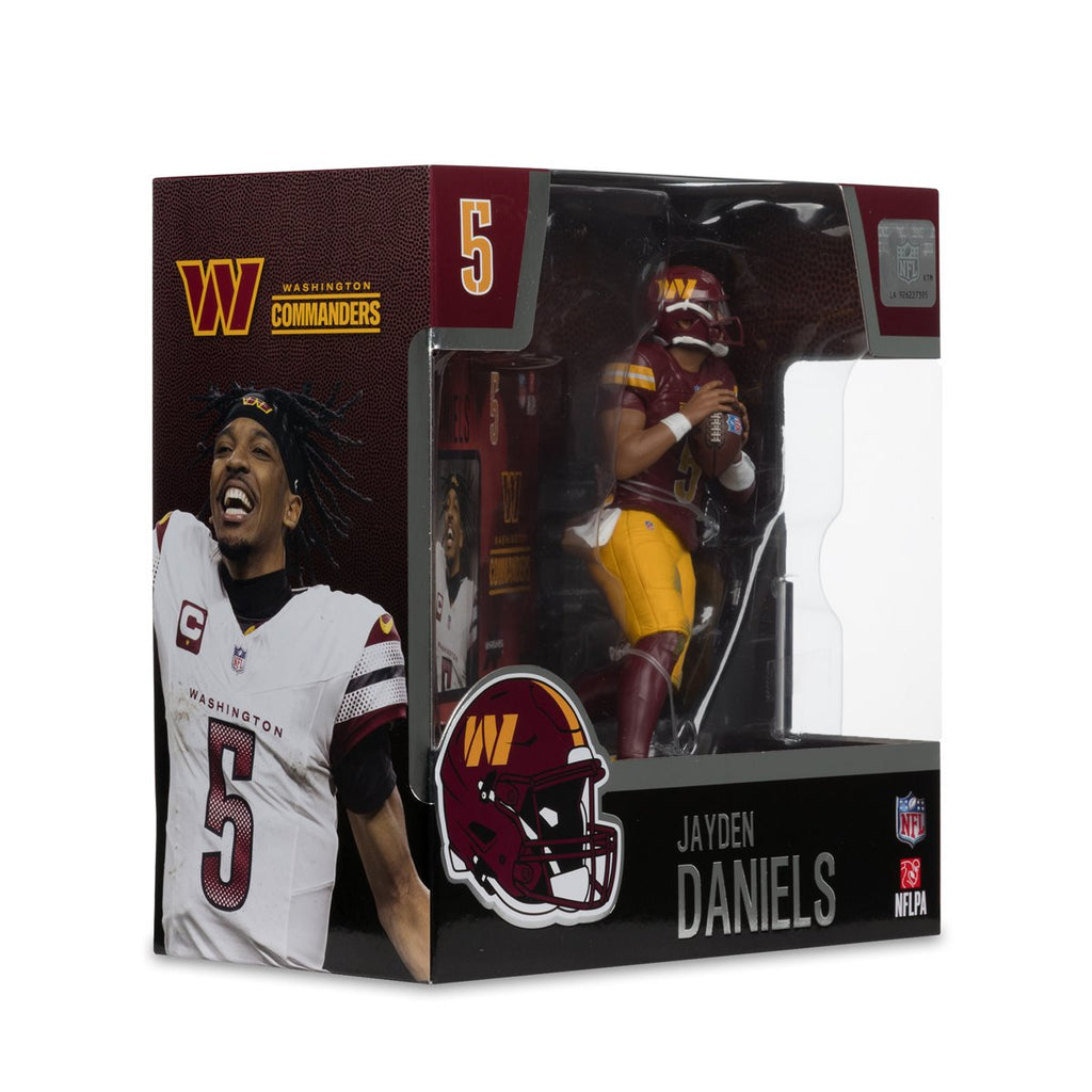 NFL SportsPicks 2025 Washington Commanders Jayden Daniels 7-Inch Scale Posed Figure