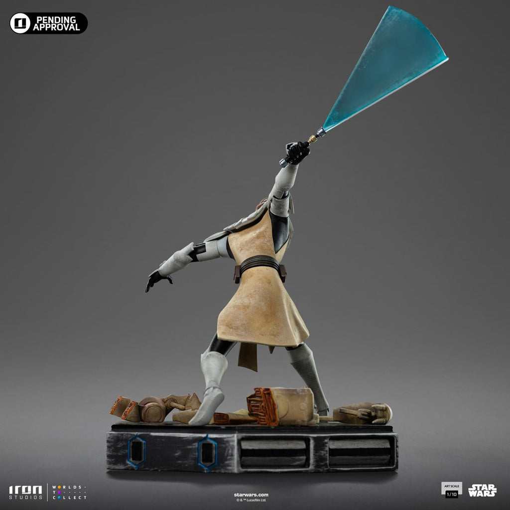 Star Wars: The Clone Wars Obi-Wan Kenobi 1:10 Art Scale Limited Edition Statue