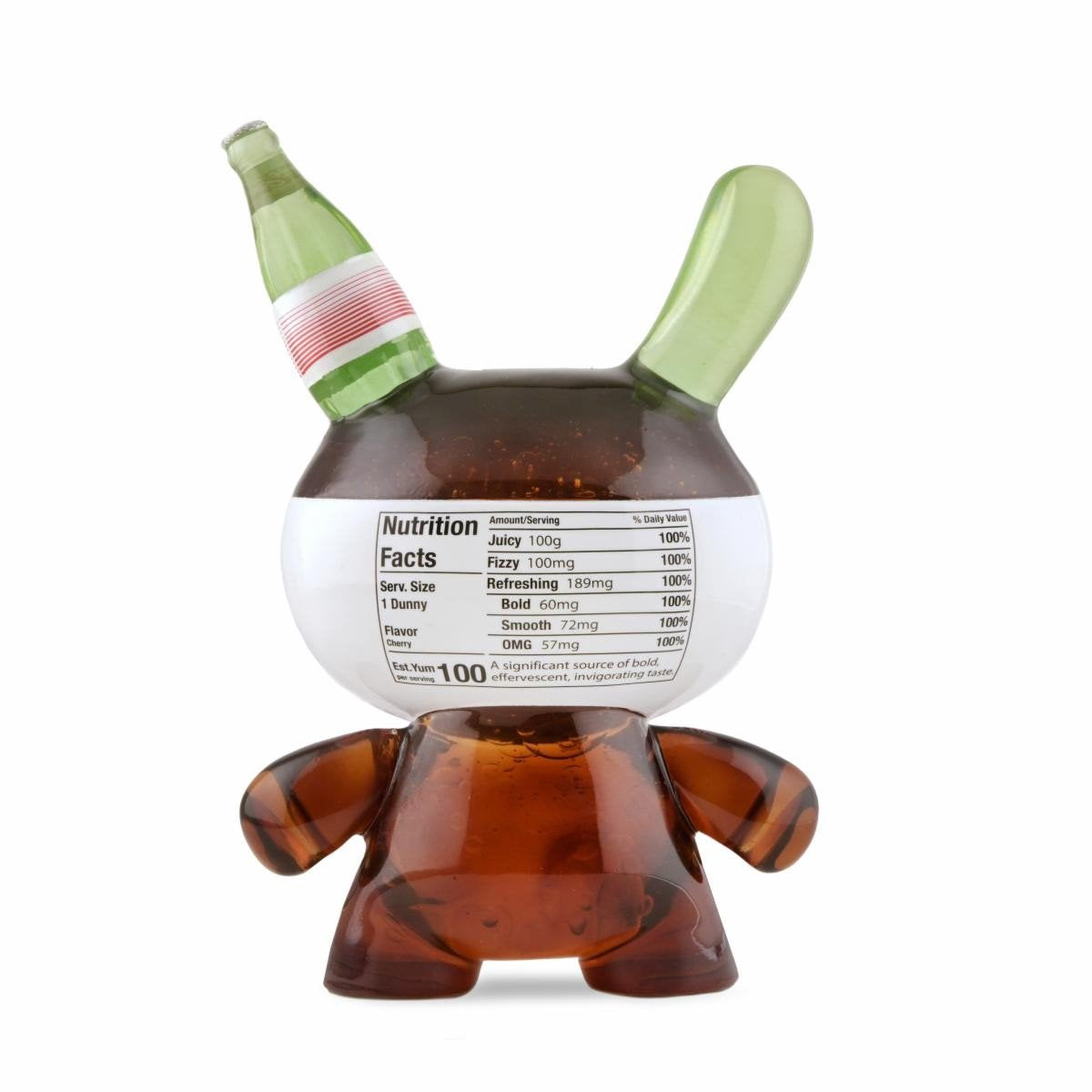 Kidrobot x Cherry Coke 8-Inch Resin Dunny Art Limited Edition Statue