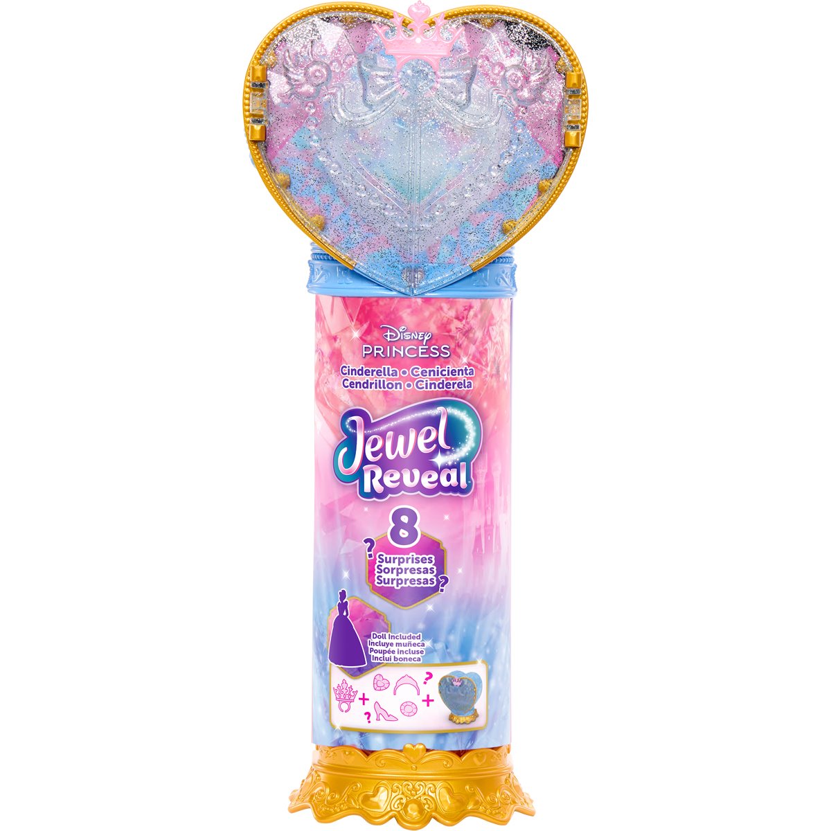 Disney Princess Jewel Reveal Cinderella Doll