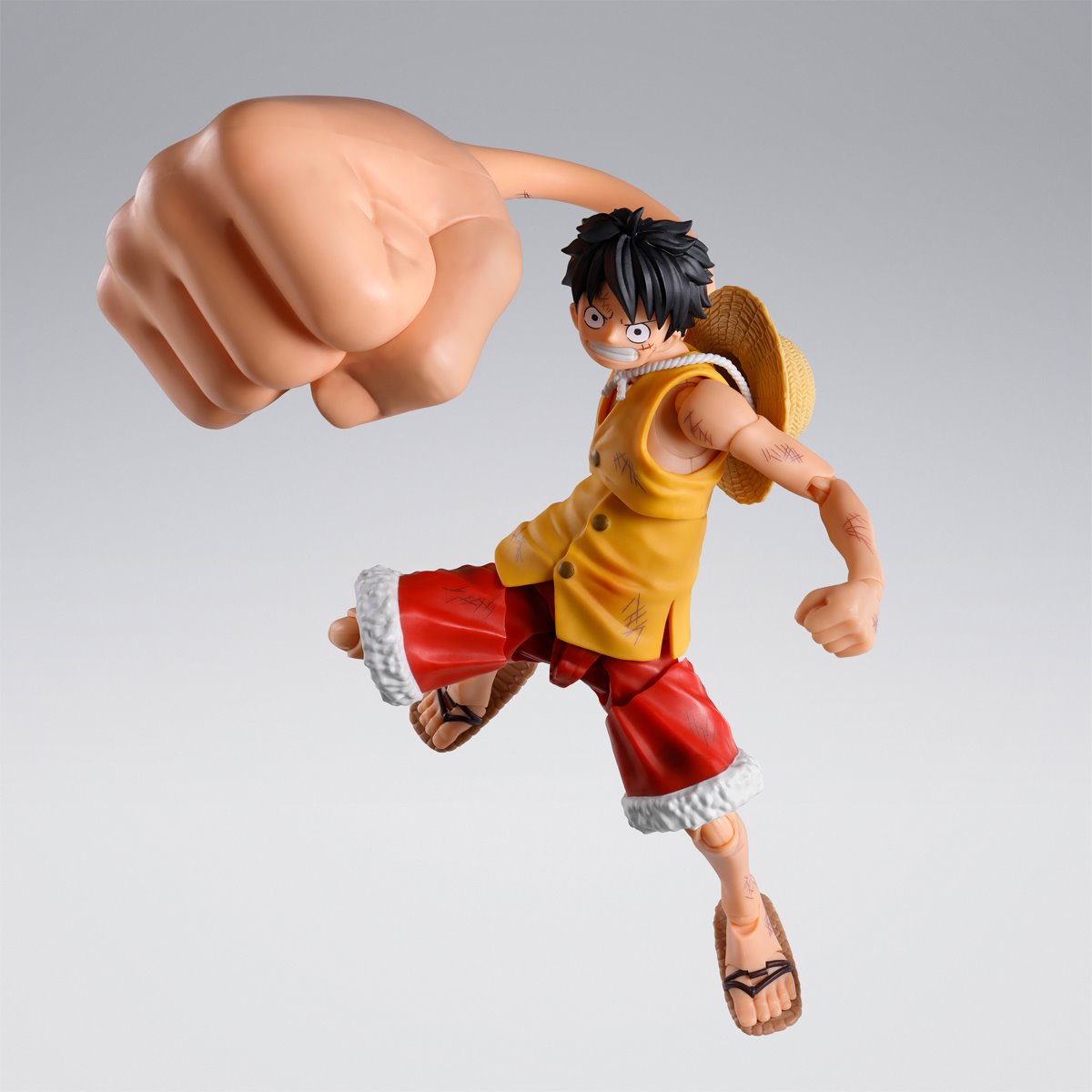 One Piece Monkey D. Luffy Marineford Gear Three S.H.Figuarts Action Figure Option Parts Set