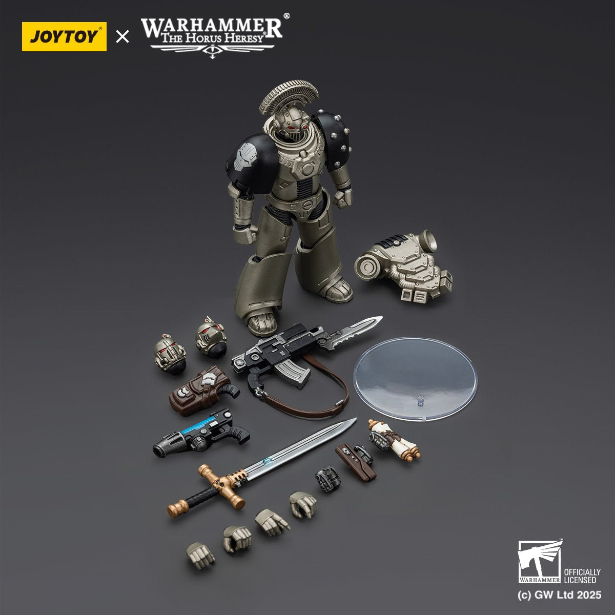 Joy Toy Warhammer The Horus Heresy Iron Warrior Tactical Sergeant with Sword 1:18 Scale Action Figure