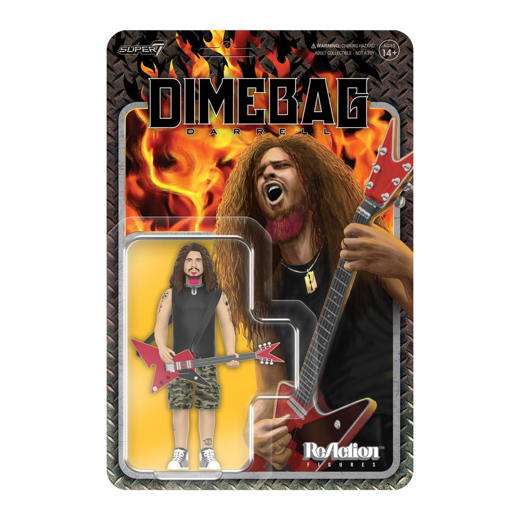 Dimebag Darrell Culprit 3 3/4-Inch ReAction Figure
