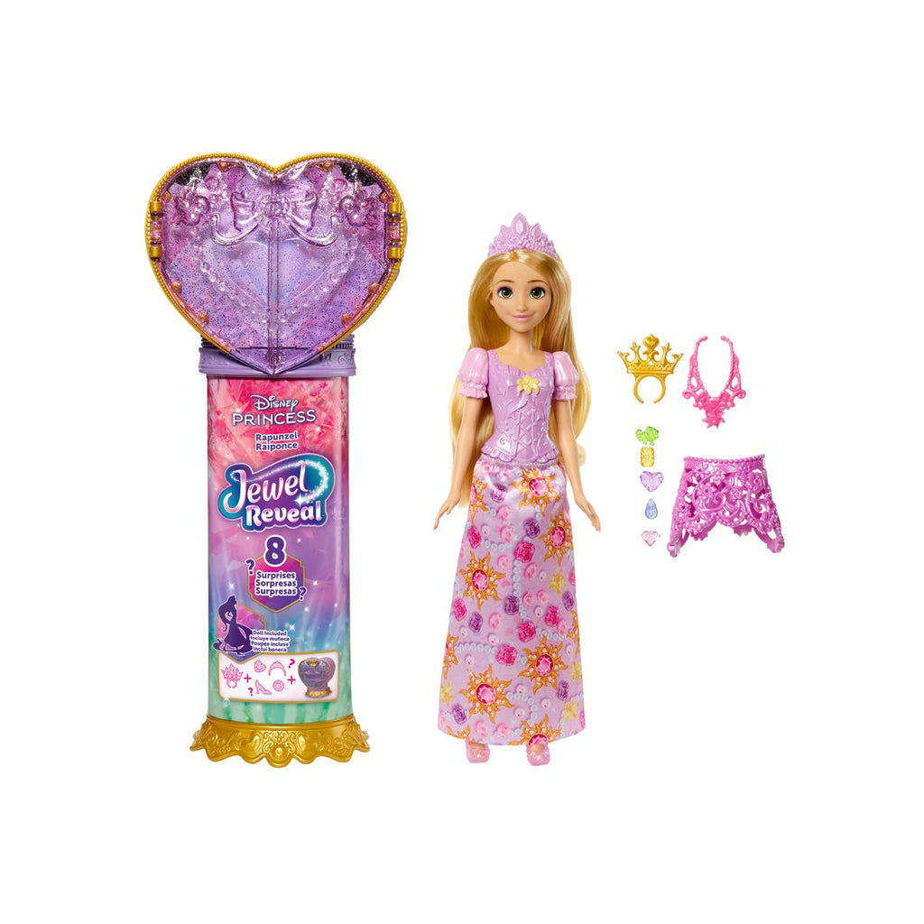 Disney Princess Jewel Reveal Rapunzel Doll