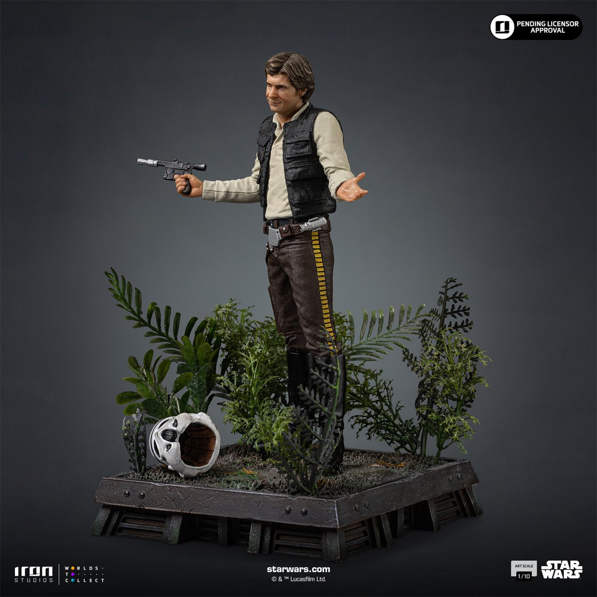 Star Wars: Return of the Jedi Han Solo 1:10 Art Scale Limited Edition Statue
