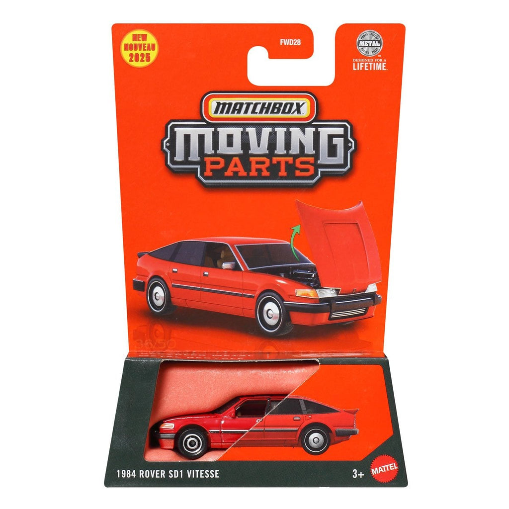 Matchbox Moving Parts 2025 Mix 7 Vehicles Case of 8