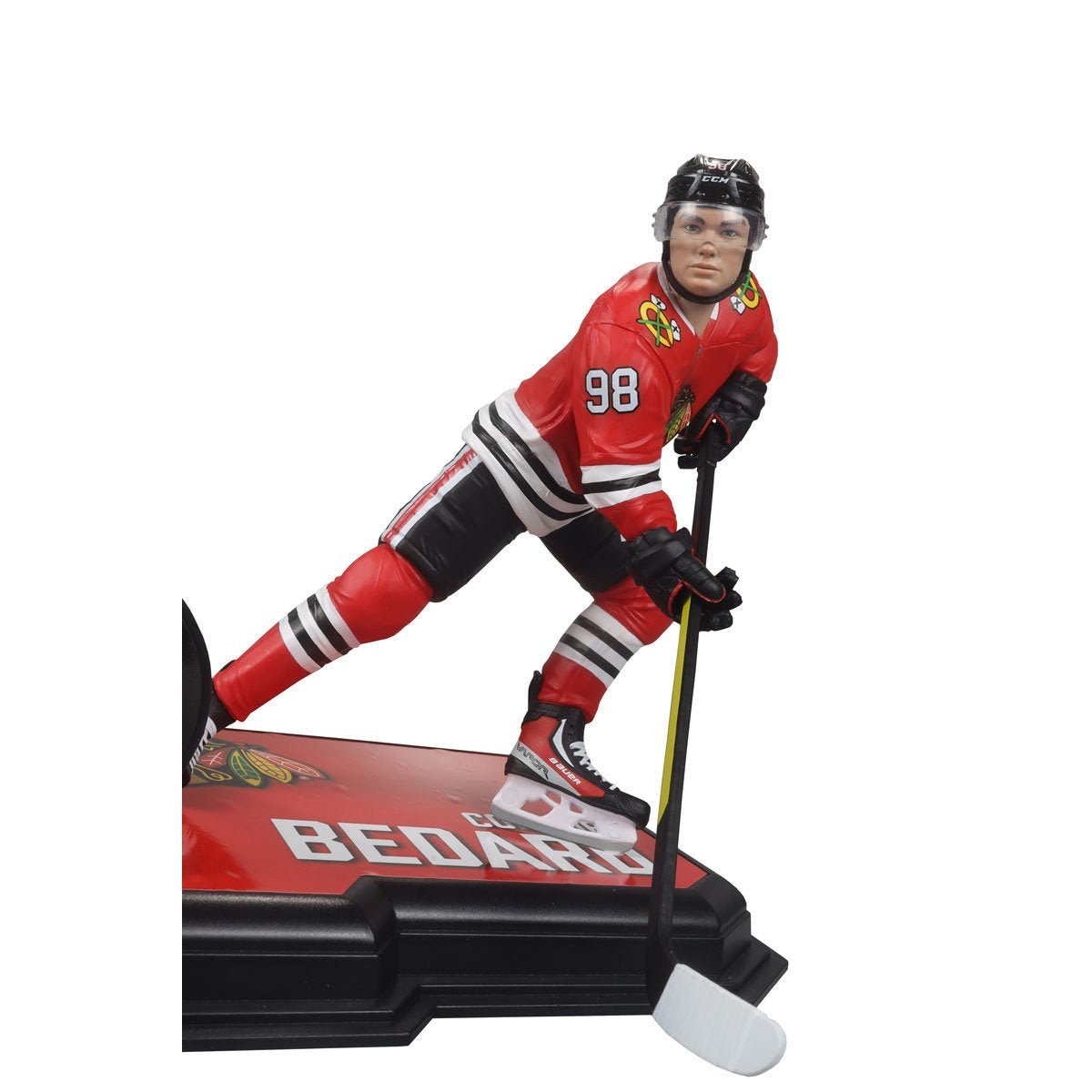 NHL SportsPicks Chicago Blackhawks Connor Bedard 2 7-Inch Scale Posed Figure Case of 6