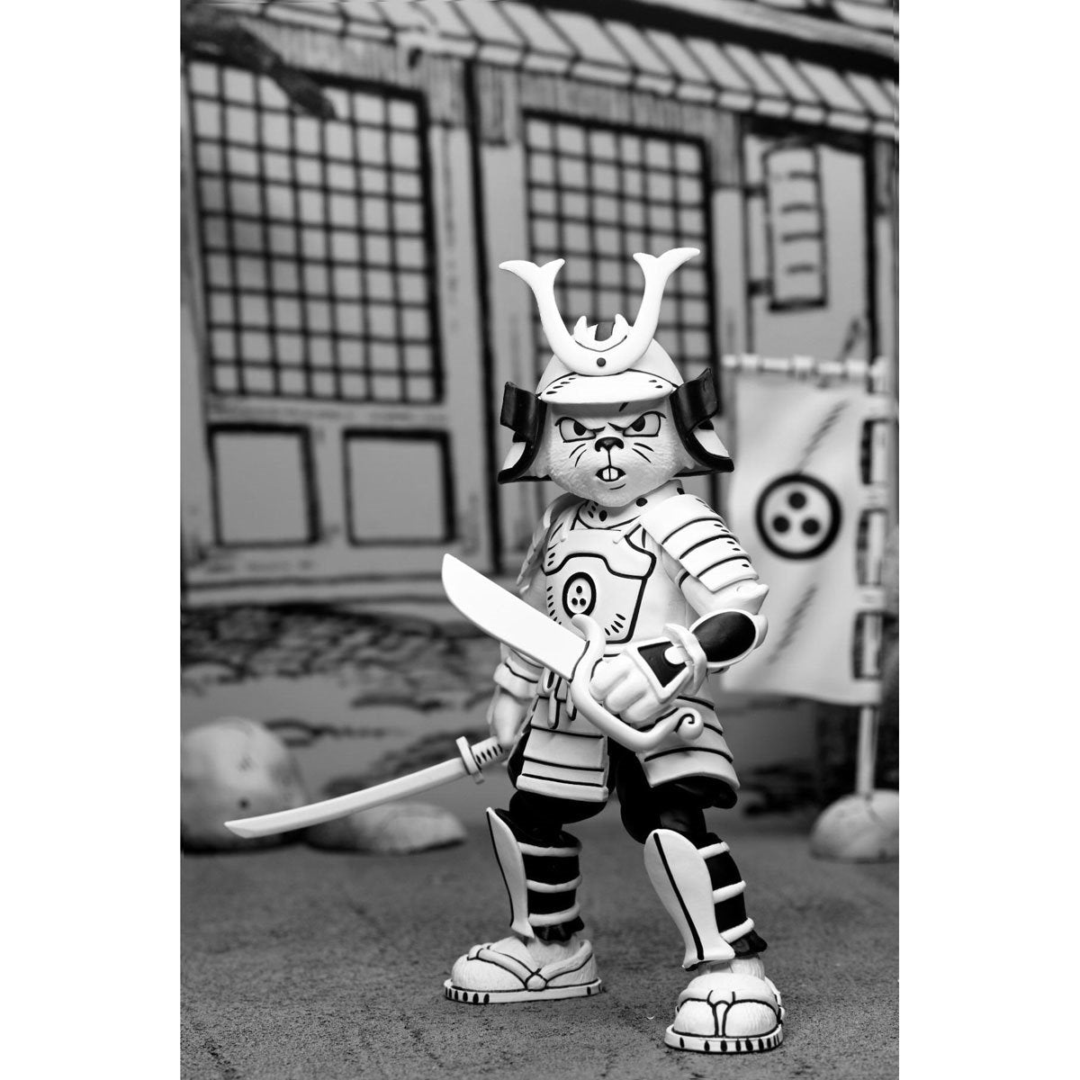 Usagi Yojimbo Samurai Usagi Yojimbo Black & White 7-Inch Scale Action Figure