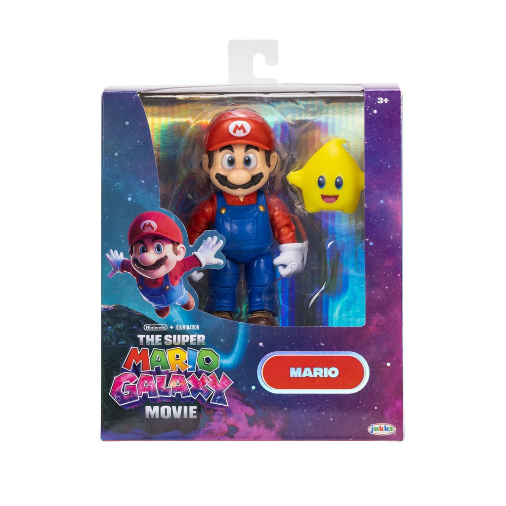 Super Mario Galaxy Movie Mario 5-Inch Action Figure