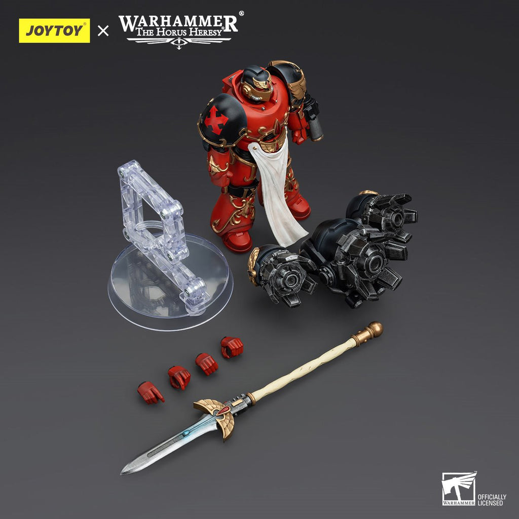 Joy Toy Warhammer The Horus Heresy Blood Angels Dawnbreaker Cohort Champion 1:18 Scale Action Figure