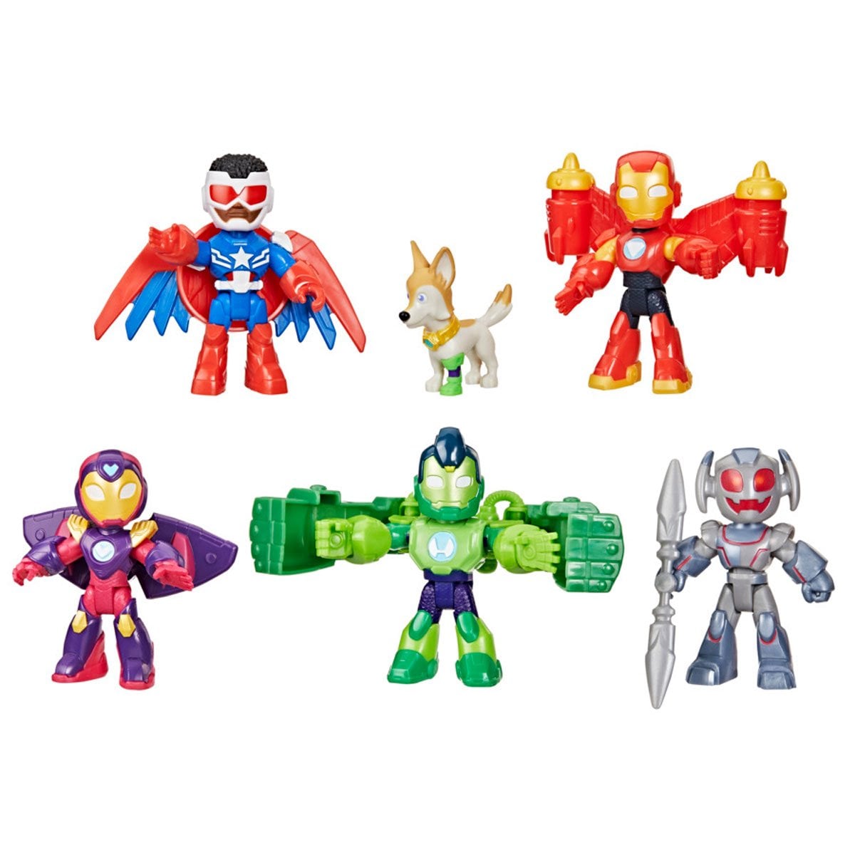 Iron Man and his Awesome Friends Armored-Up Avengers Action Figure Pack