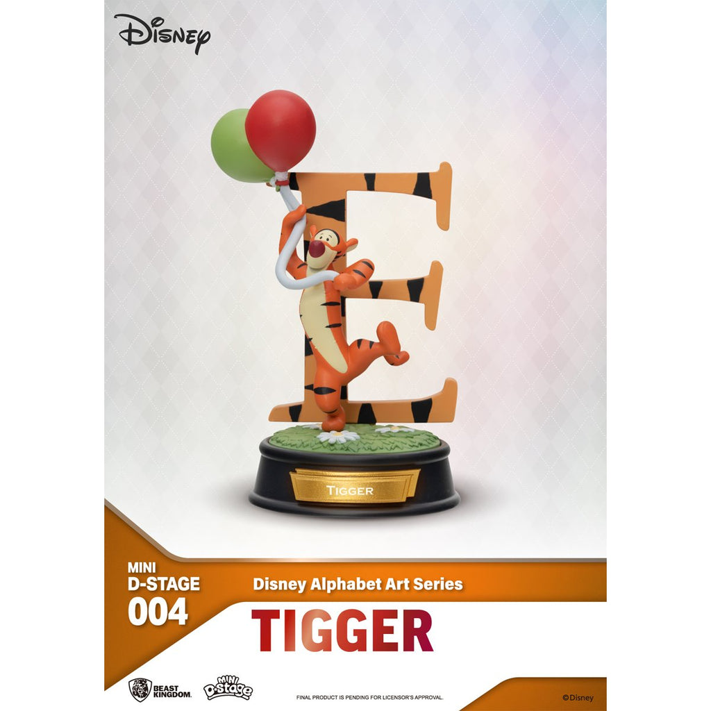 Disney Alphabet Art Series MDS-004 Mini D-Stage Statue Blind Box Set of 6