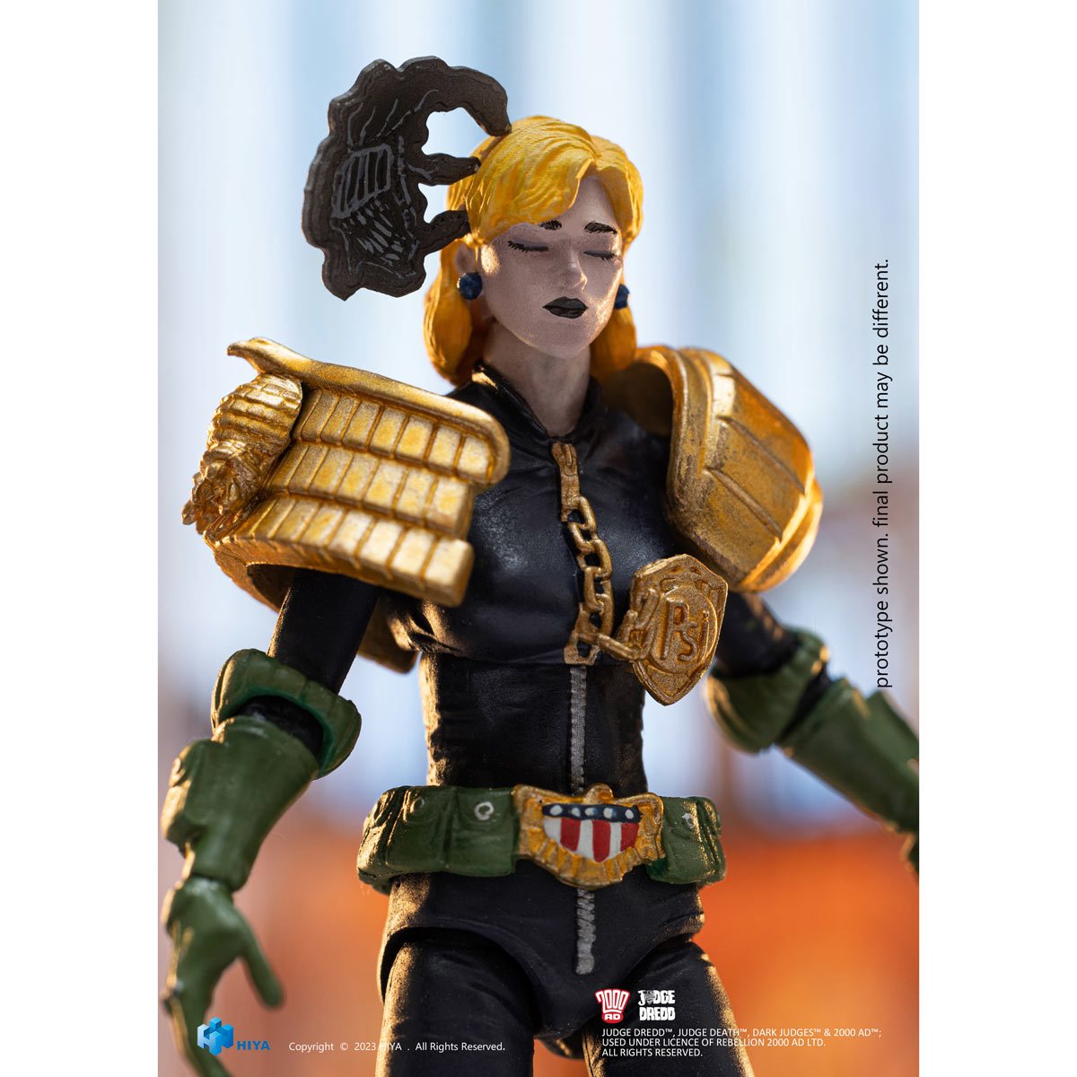 Judge Dredd Judge Anderson Hall of Heroes Exquisite Mini Series 1:18 Scale Action Figure