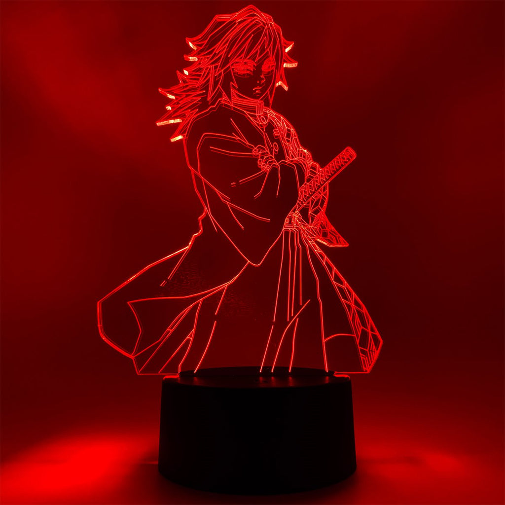 Demon Slayer Giyu Otaku Lamp