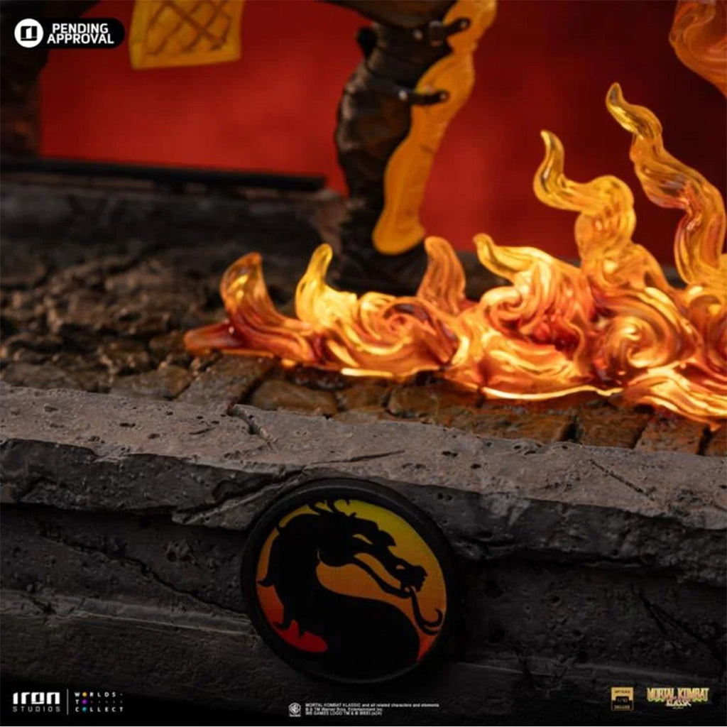 Mortal Kombat Scorpion Fatality 1:10 Deluxe Art Scale Limited Edition Statue