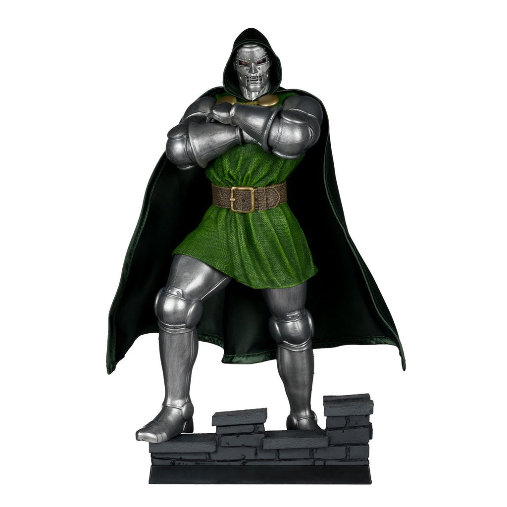 Marvel Wave 8 Doctor Doom #1 1:6 Scale Posed Figure with Scene and Comic