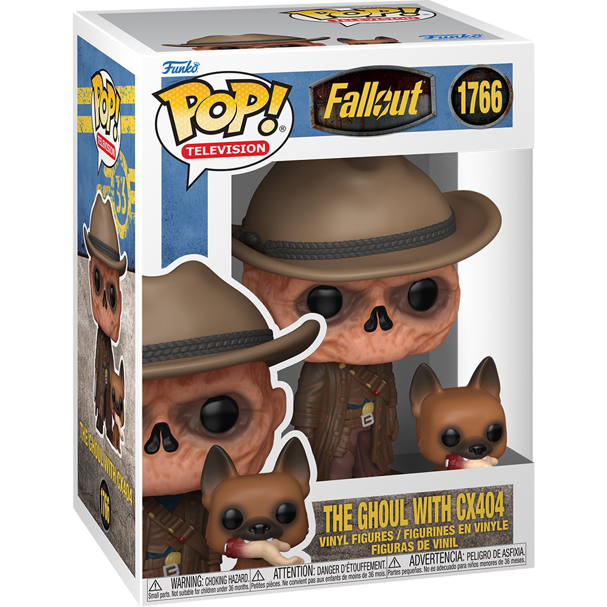 Fallout (TV Show) The Ghoul Funko Pop! Vinyl Figure and CX404 Pop! Buddy #1766