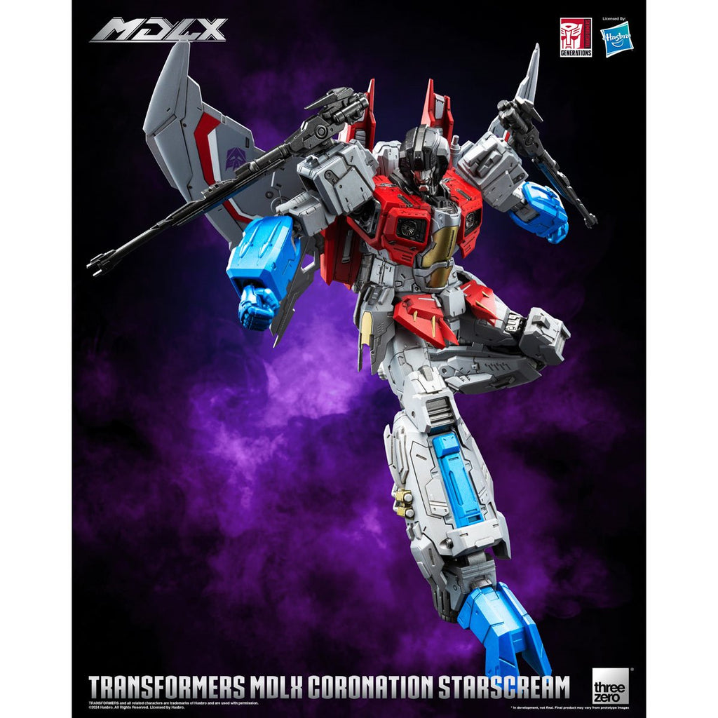 Transformers Coronation Starscream MDLX Action Figure