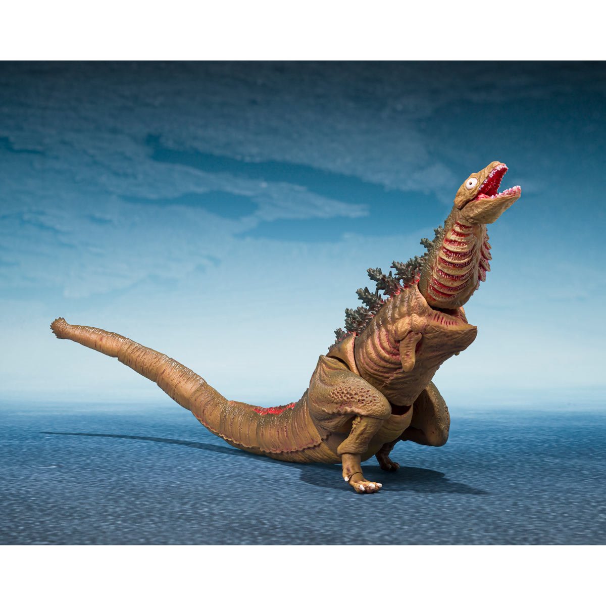 Godzilla 2016 The Second Form, Third Form, and Giant Unidentified Creature S.H.MonsterArts Action Figure Set