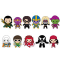 Marvel Villians 3D Foam Bag Clip Random 6-Pack