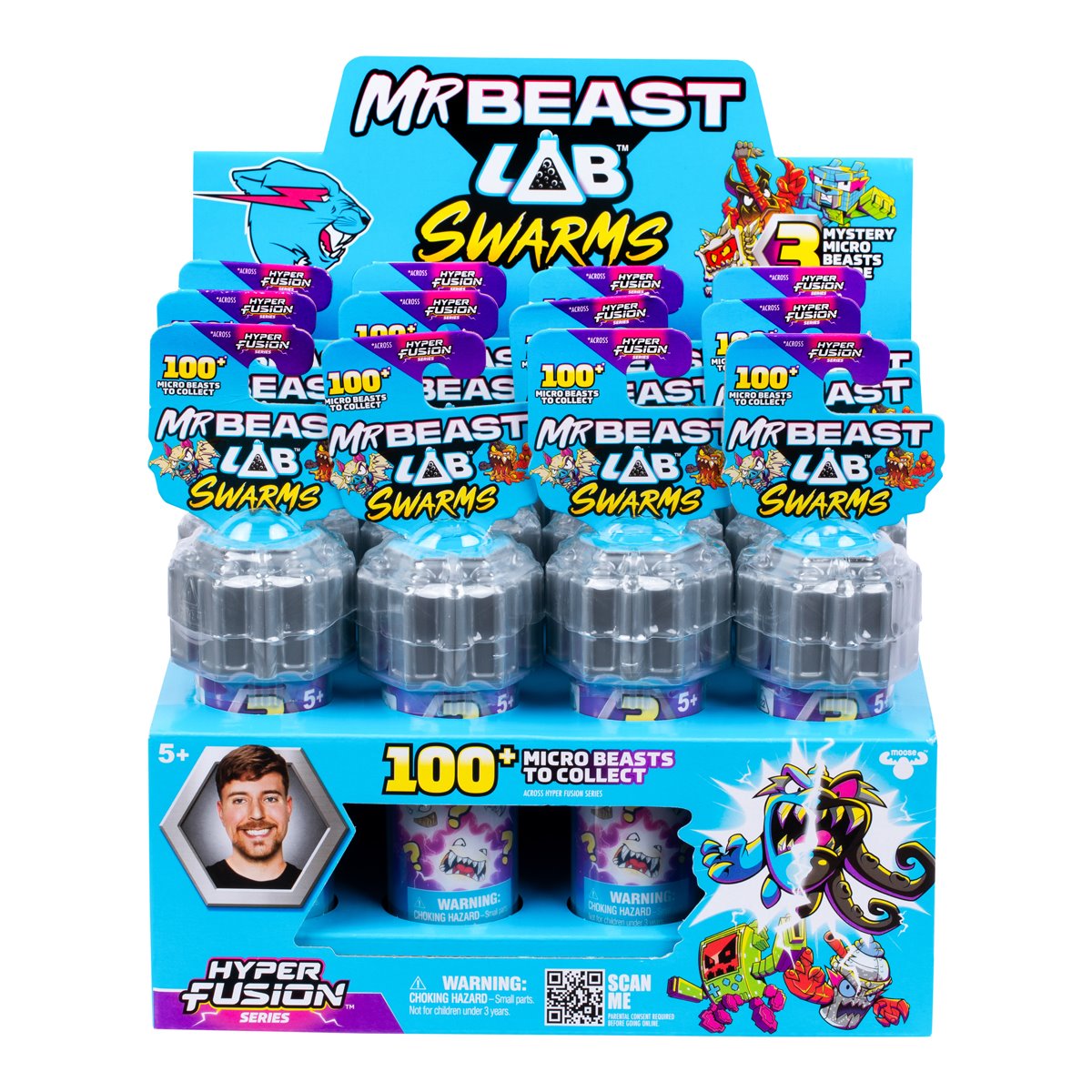 MrBeast Lab Swarms Test Tube 3-Pack Series 3 - Random 4 Sets