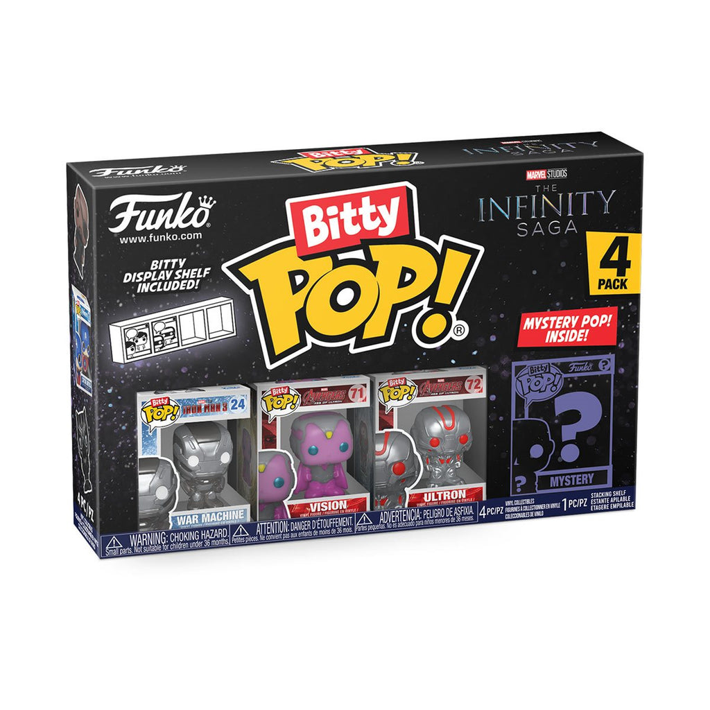The Avengers The Infinity Saga Iron Man Bitty Funko Pop! Mini-Figure 4-Pack