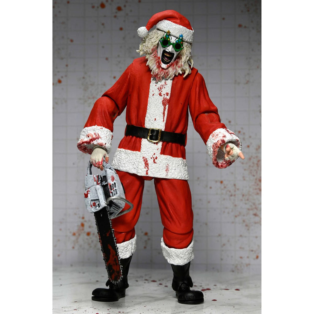 Terrifier 3 Ultimate Art the Clown Bloody Santa Suit 7-Inch Scale Action Figure
